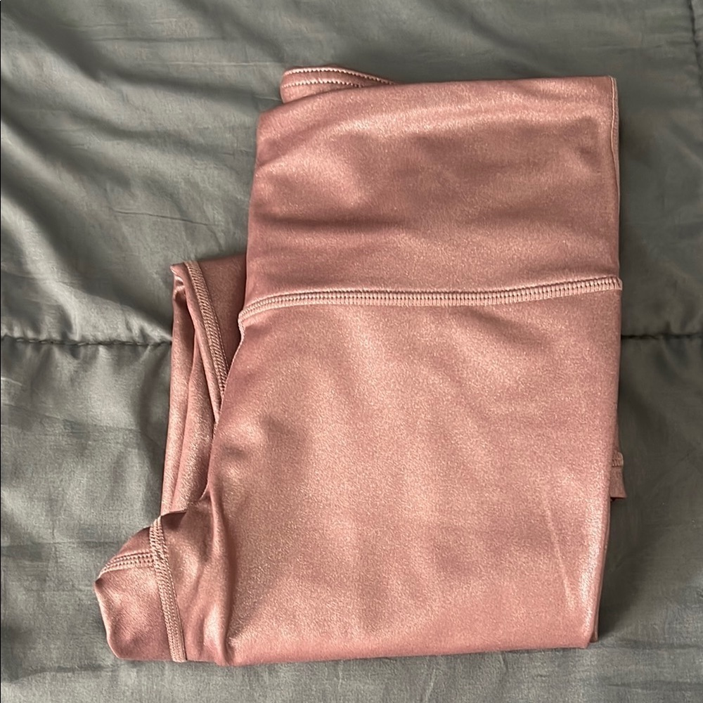 Athleta Elation Shimmer Tight Pink Size XS Petite